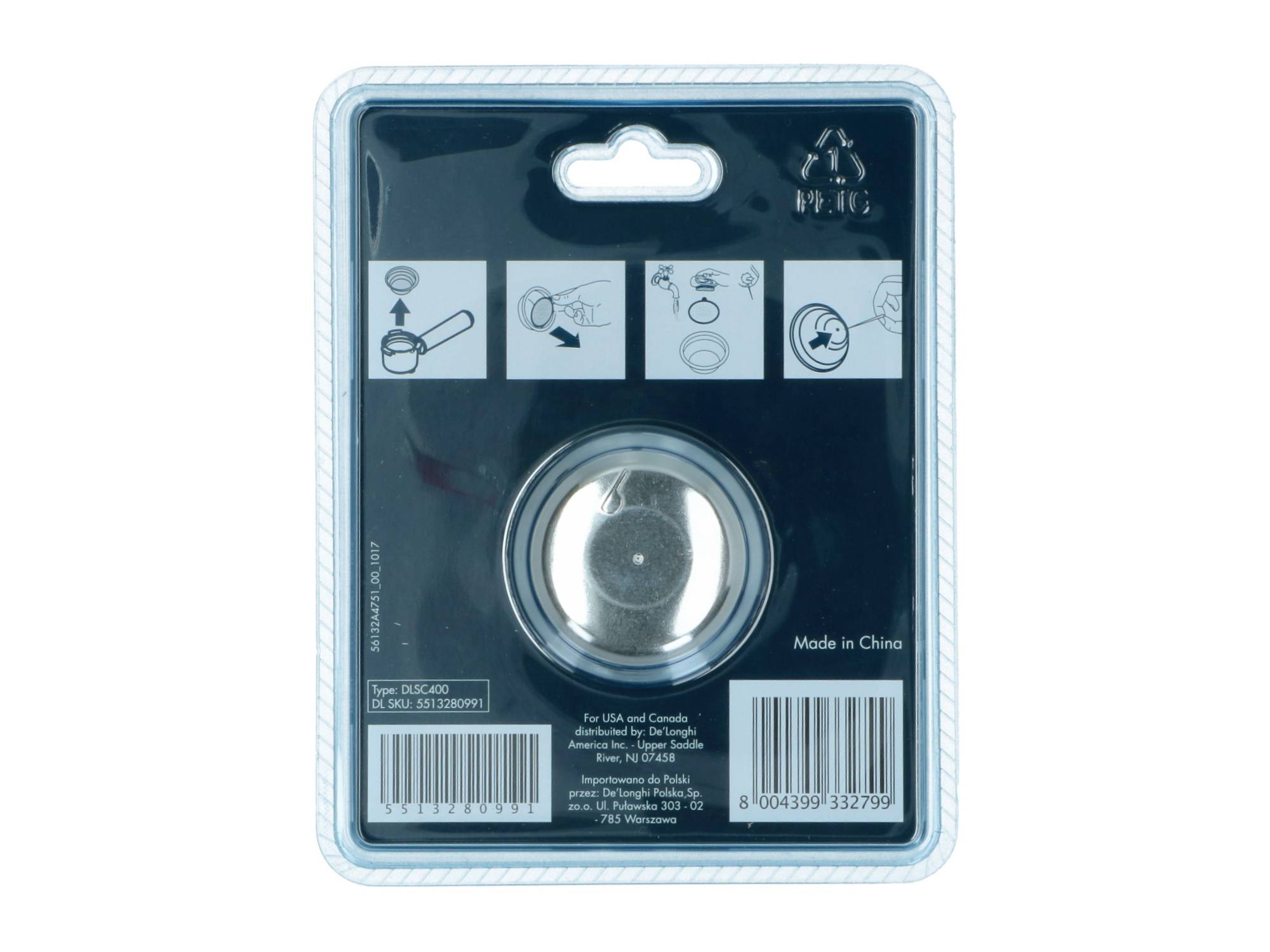 FLG6105 - Filter luge teke de longhi DLSC400