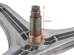 AKS0413 - Aks lavatrice balay 30-25-20-76.5 mm