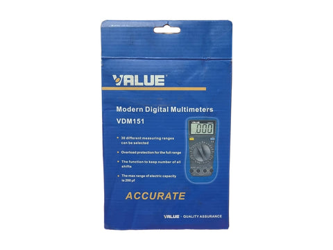 AMP002 - Multimeter dixhital VDM-151 value