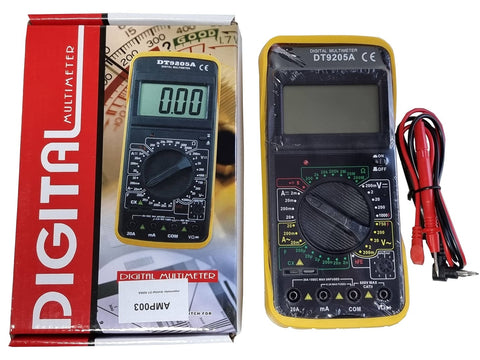 AMP003 - Multimeter dixhital DT-9205A