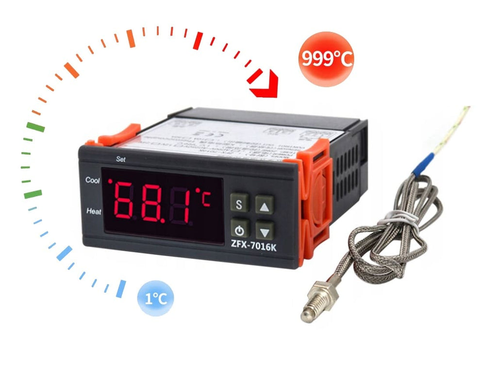 DXH006 - Dixhital heating controller ZFX-7016K (+1°c/+999°c)