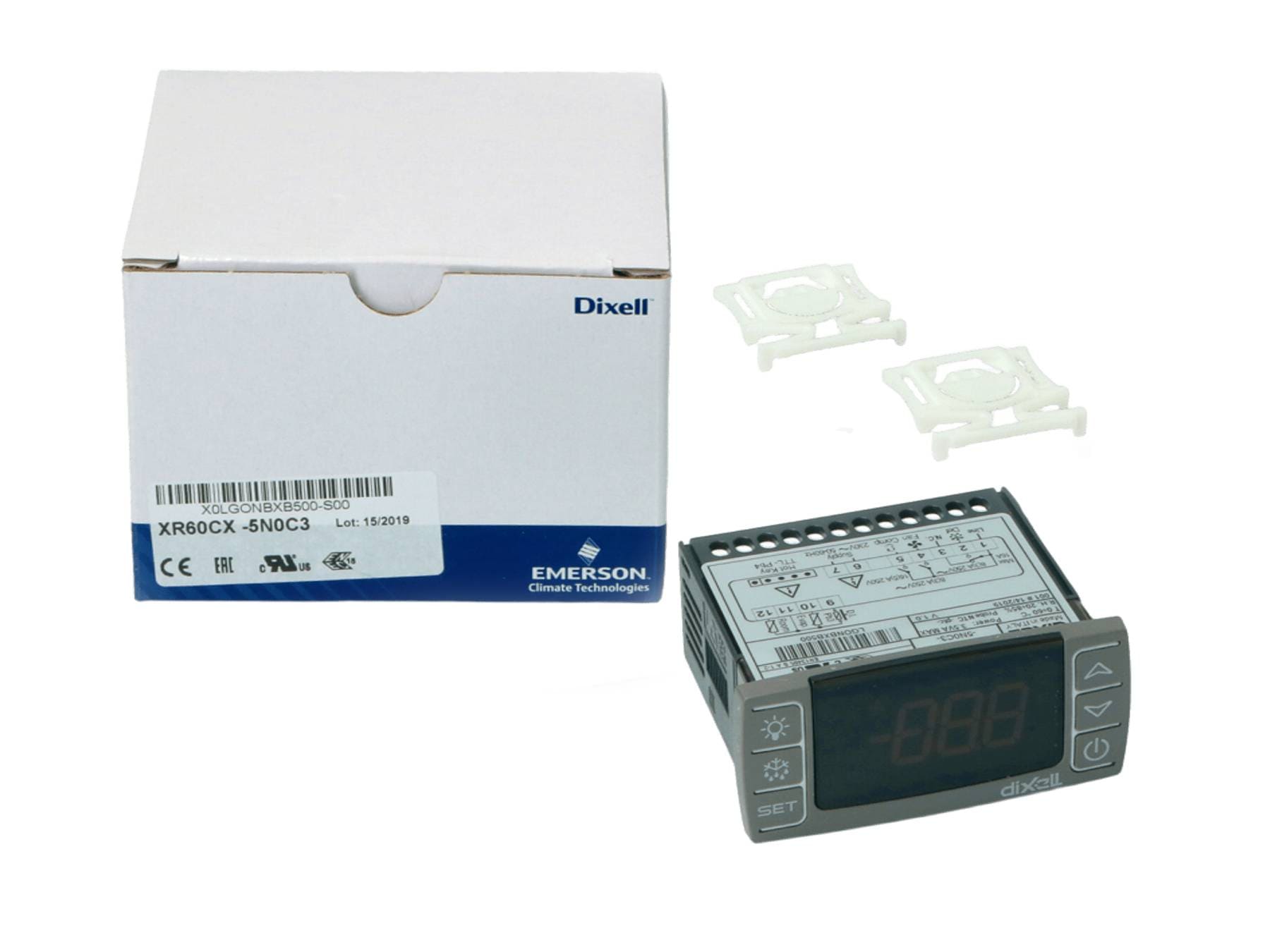 DXH101 - Dixhital dixell XR60CX-5N0C3 2 sonda