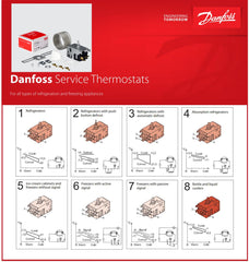 TRF205 - Termostat Frigo imitim Danfoss VT9 (077B7003) 160cm 4k