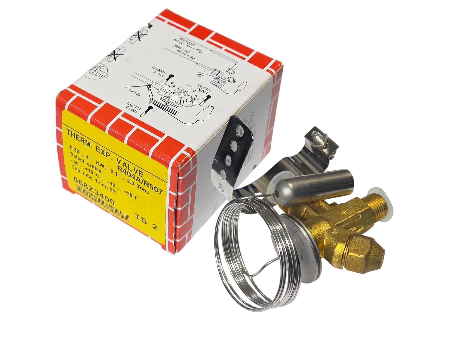 EXP203 - Valvul Termostatike Ekspansioni filetim 2r DNF R404/R507 (TS2 068Z3400)