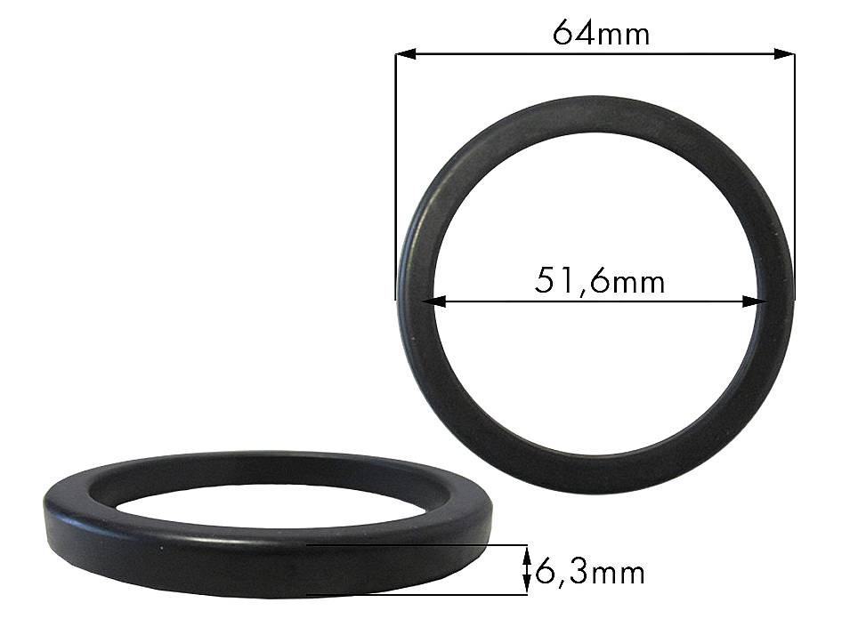 GME4601 - Gomine grupi H6.3mm ø64