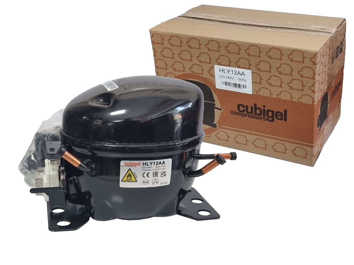 MFF10CB - Kompresor R600 LBP 11.30cm³ CUBIGEL HLY12AA 1/4hp 197w