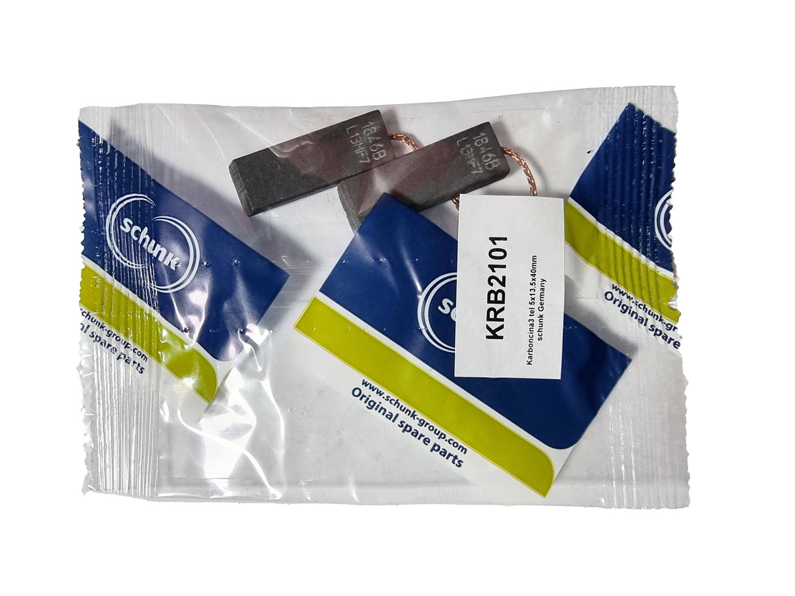 KRB2101 - Karboncina me tel 5x13.5x40mm Schunk