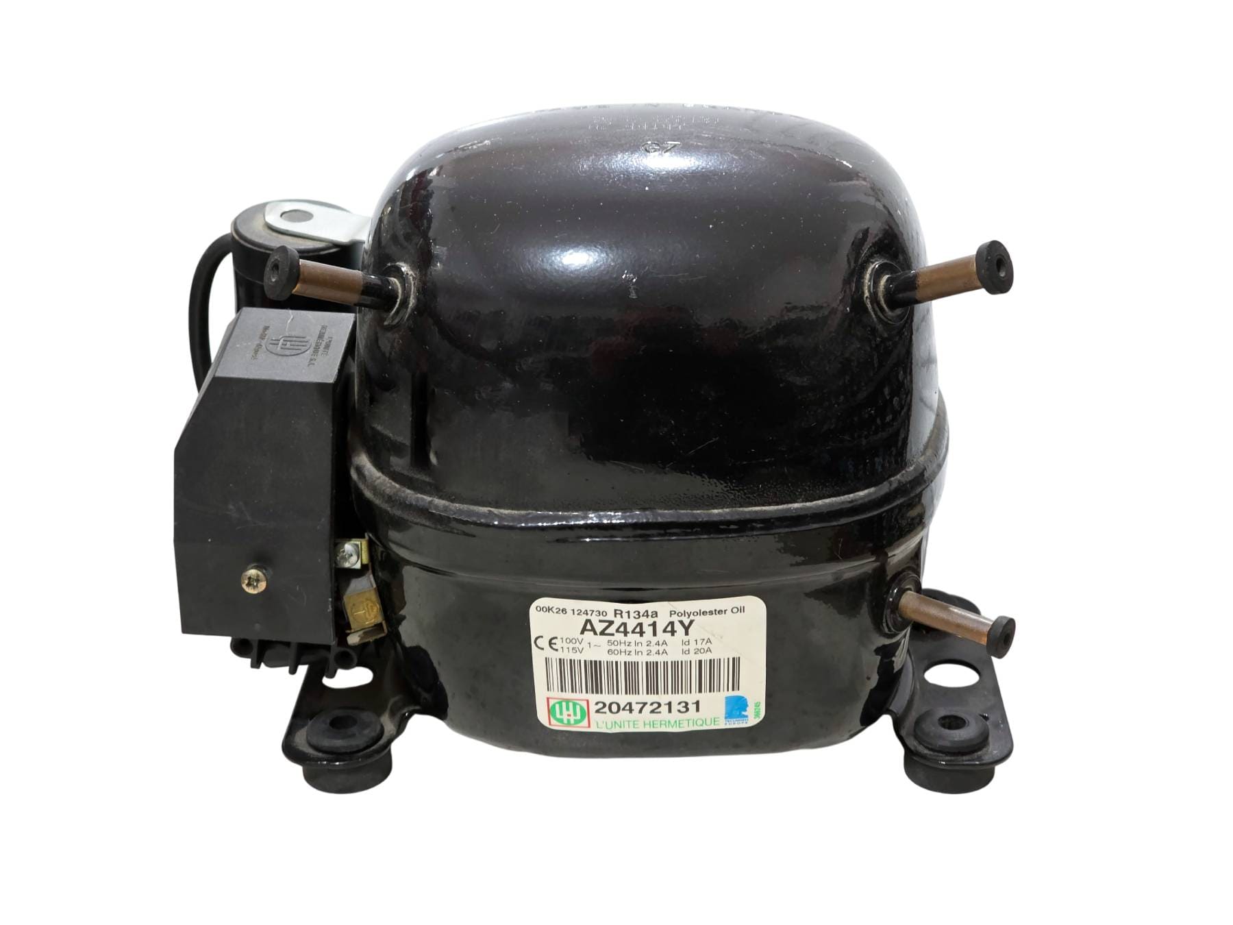 MFI01TC - Kompresor R134a HBP 4.06cm³ TECUMSEH AZ4414Y 1/3hp 343w (110v)