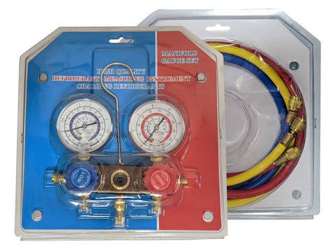 MNM202 - Manometer dopio+3 tuba R600
