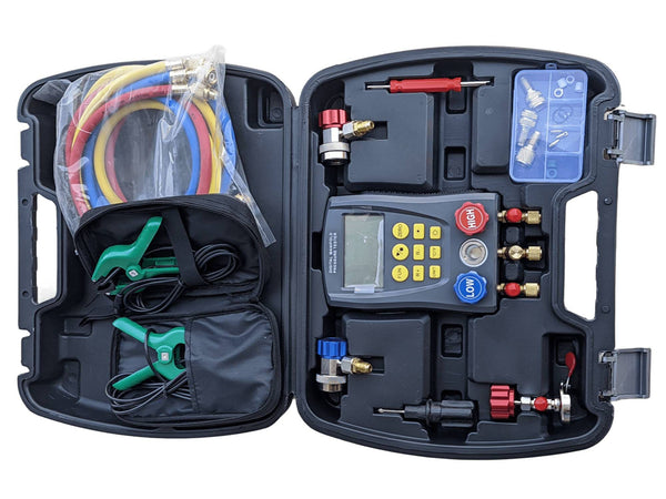 MNM211 - Valixhe manometer dopio+3 tuba elektronik FC-E301