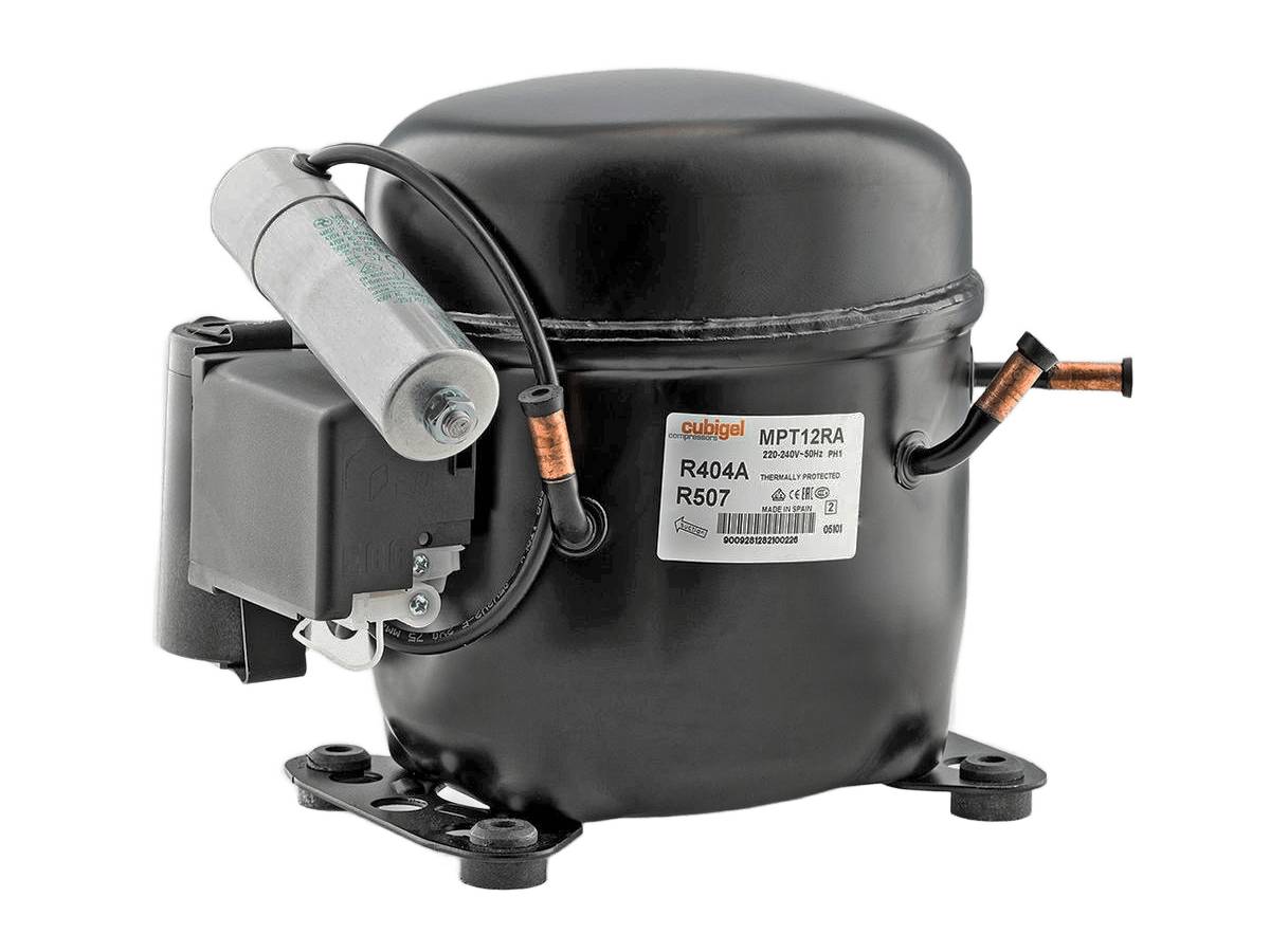 MFI37CB - Kompresor R404 HBP 12.10cm³ CUBIGEL MPT12RA 3/8hp 1.960w