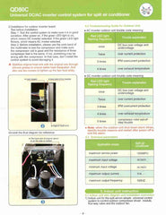 QD006 - Paket+telekomande a/c QD80C inverter