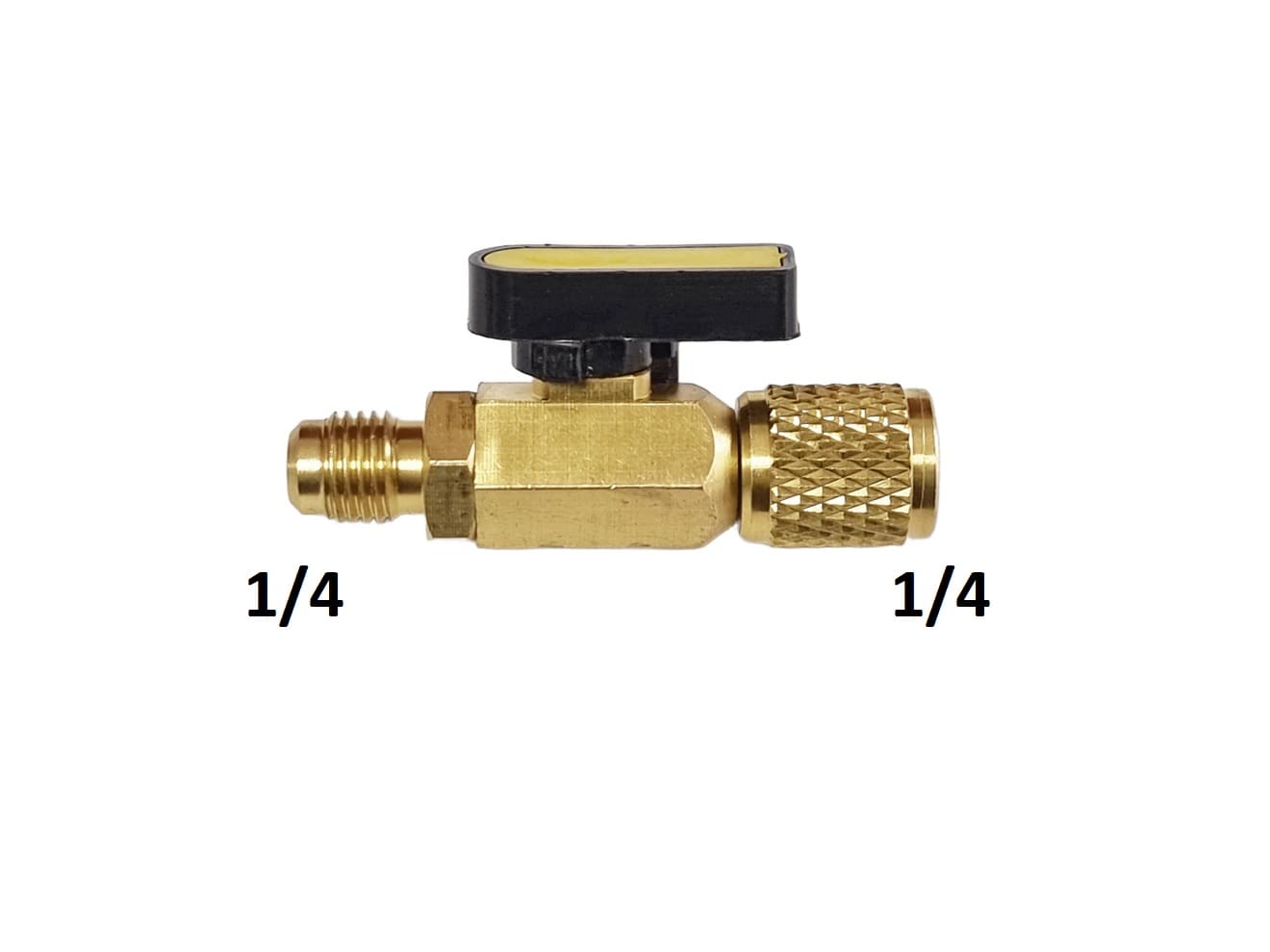 RBN600 - Rubinet gaz litrosh R134a 1/4m 1/4f