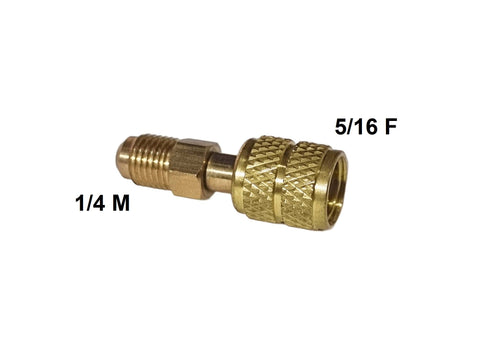 REK001 - Adaptor per bombul R410a (CT-410) 1/4m-5/16f