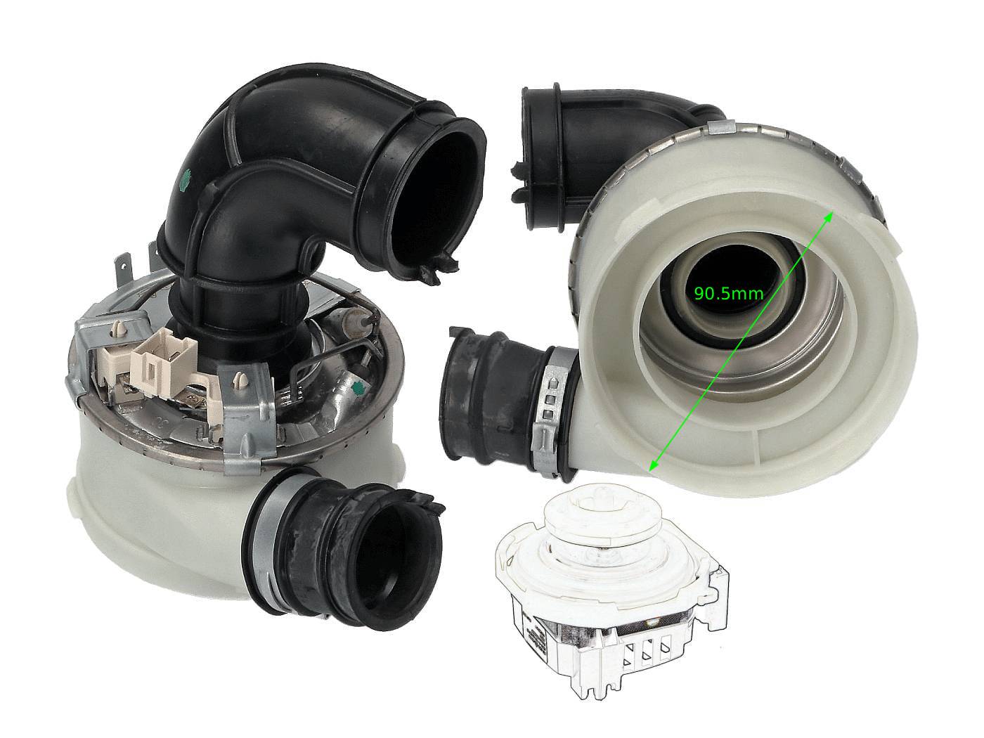 RZL1138 - Rezistence Lavastovilje shtepiake Indesit Ø90.5mm