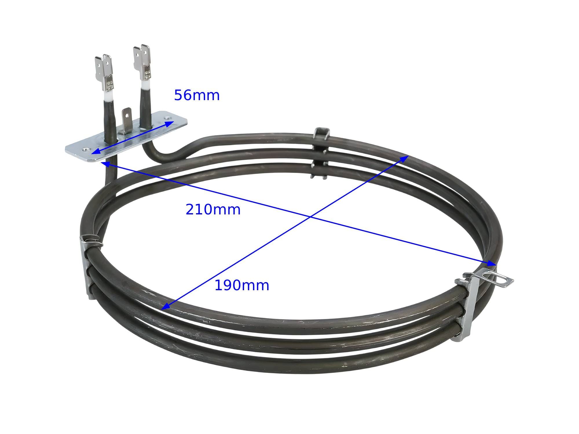 RZS0501 - Rezistence sobe 3spirale shkurter 5.6cm
