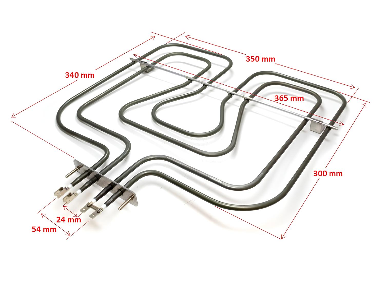 RZS0704 - Rezistence sobe dopio d.mes 8.6cm Zanussi 800+1650w