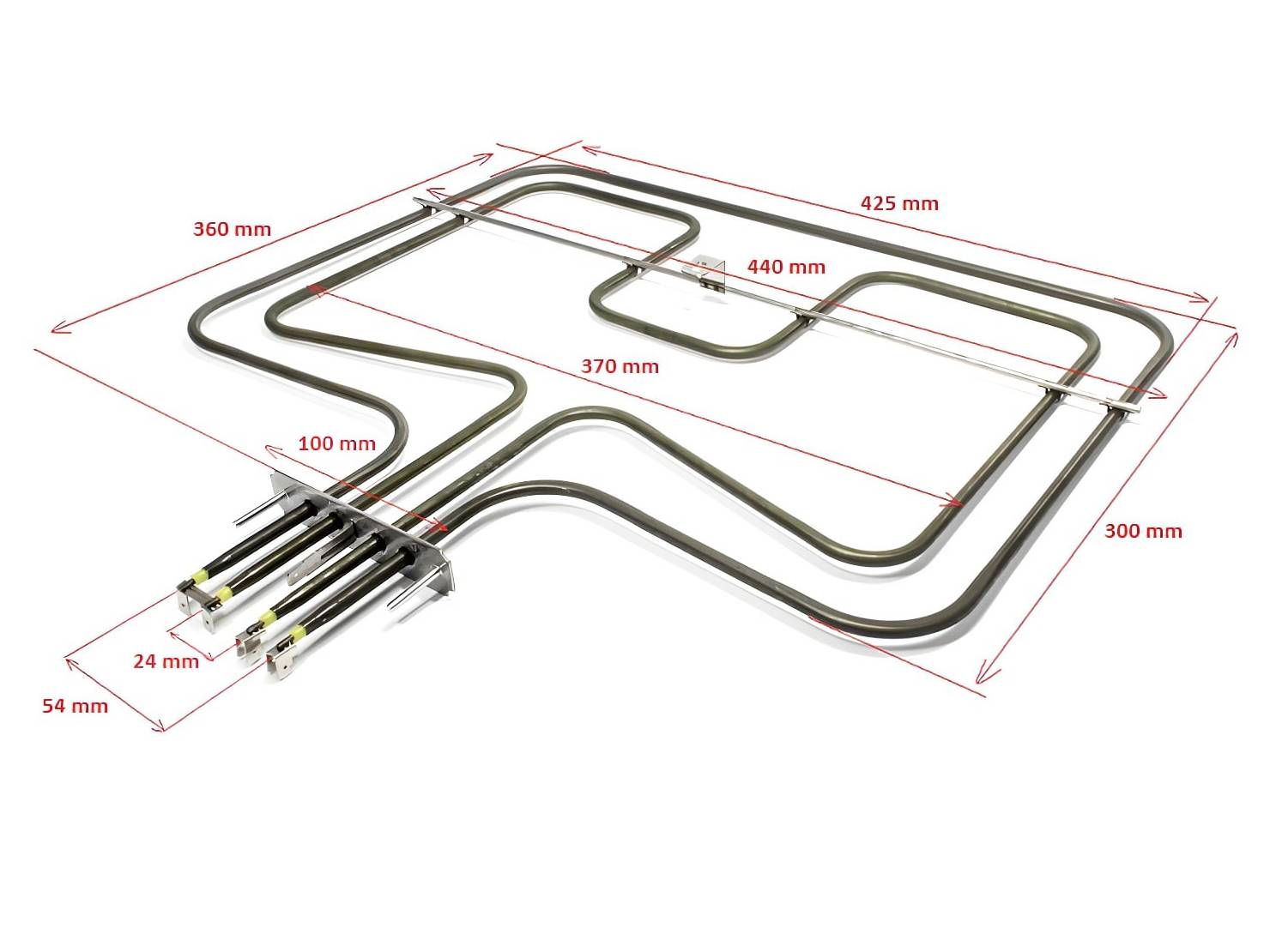 RZS0706 - Rezistence sobe dopio d.mes 8.6cm Zanussi 1000+1700w
