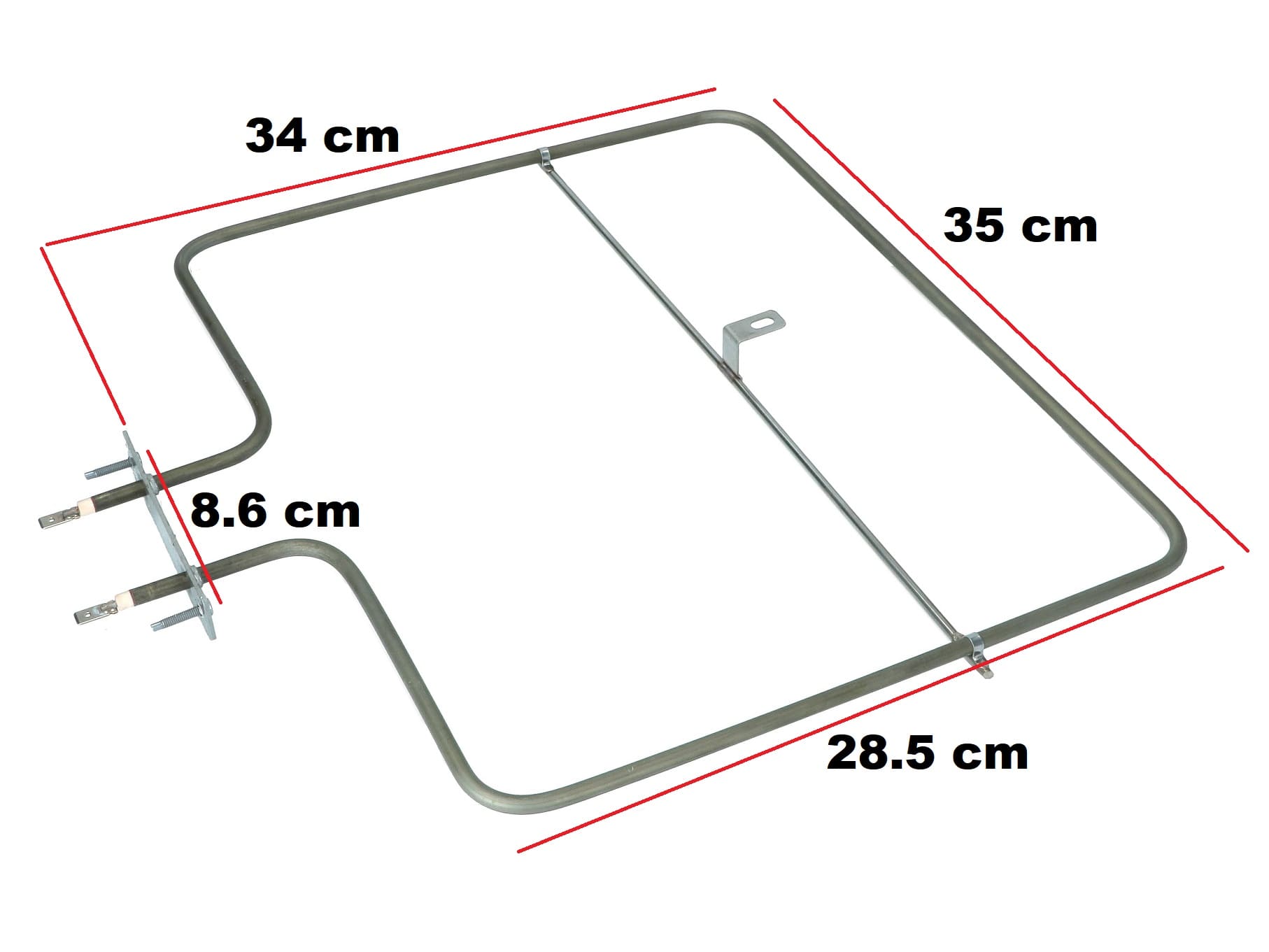 RZS0722 - Rezistence sobe teke d.mes 8.6cm Zanussi 870w