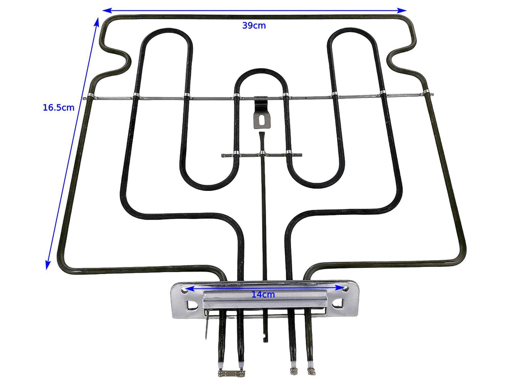 RZS1502 - Rezistence sobe dopio d.mes 14cm Miele 1300+1600w