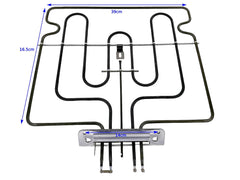 RZS1502 - Rezistence sobe dopio d.mes 14cm Miele 1300+1600w