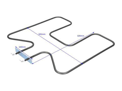 RZS2201 - Rezistence sobe teke d.mes 8.6cm Nardi Candy 1300w