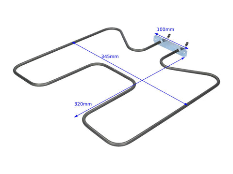 RZS2201 - Rezistence sobe teke d.mes 8.6cm Nardi Candy 1300w