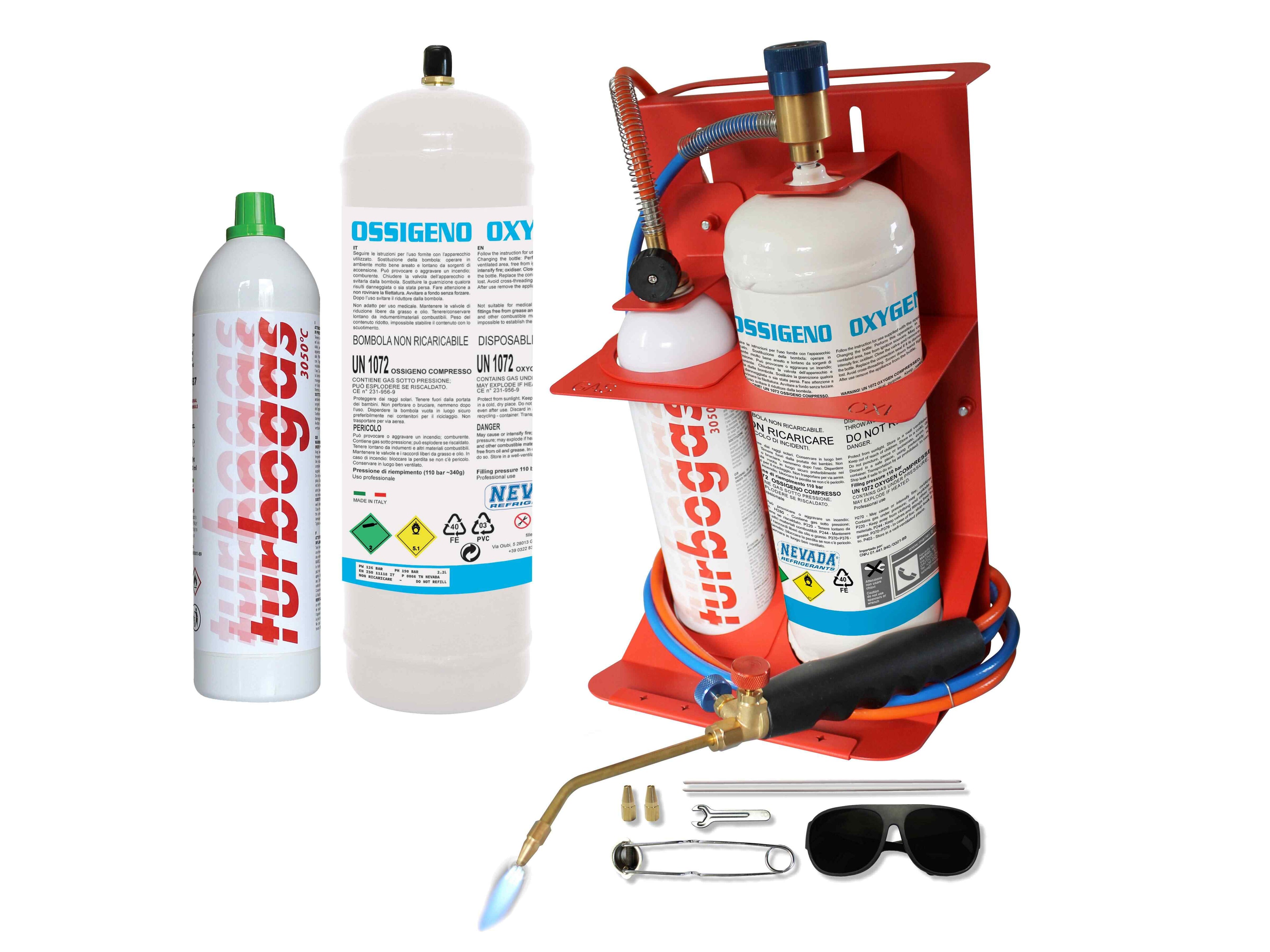 SLD101 - Kit portativ saldimi me oksigjen dhe gaz PROWELDING Mariel