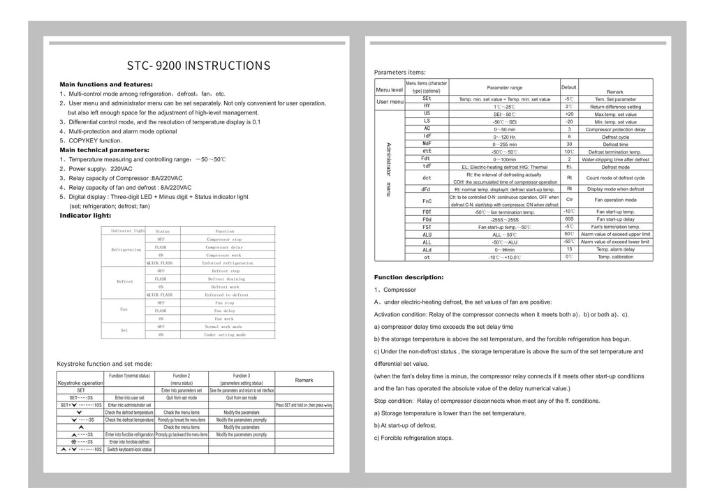 DXH001 - Dixhital STC-9200 2 sonda