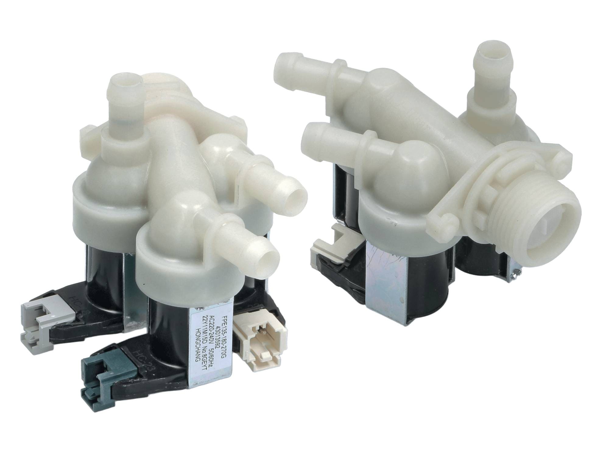 VAL0506 - Elektrovalvul Lavatrice 3D 90/180° Candy fiksim-inkastro rast2.5