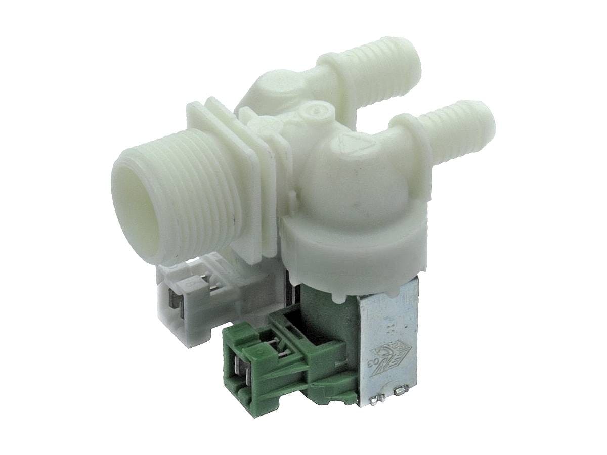 VAL0721 - Elektrovalvul Lavatrice 2D 180° Zanussi fiksim-vida rast5 ø14mm