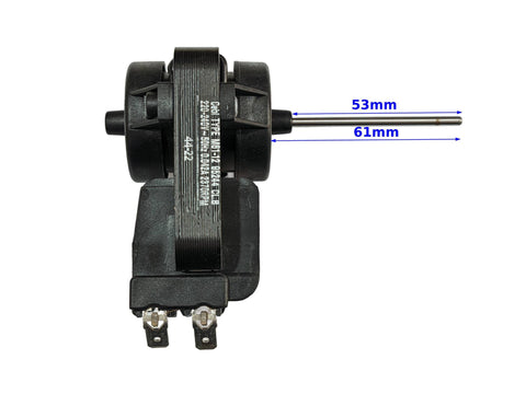 VNT404 - Ventilator no frost 220v 2fije aksi 61mm