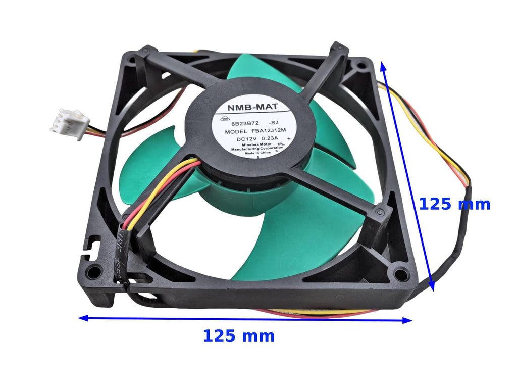 VNT443 - Ventilator no frost DC12v 0.23a 3fije FBA12J12M