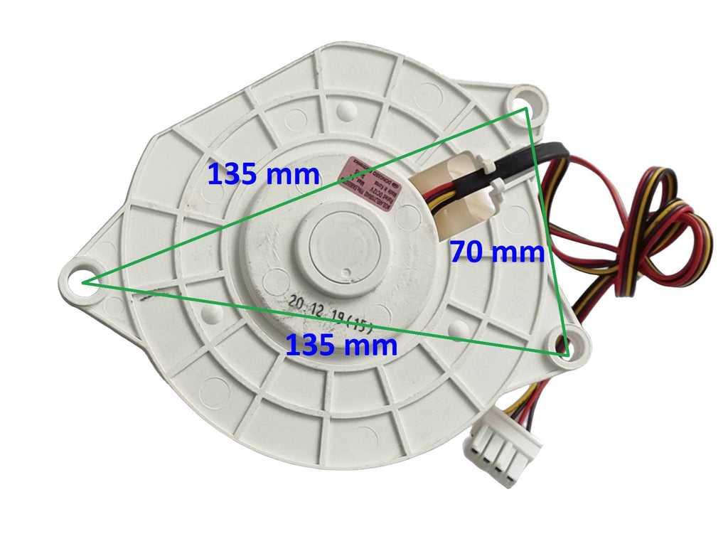 VNT455 - Ventilator no frost DC12v 4fije LG