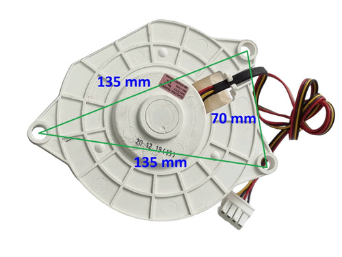 VNT455 - Ventilator no frost DC12v 4fije LG