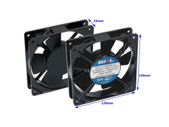 VNT504 - Ventilator retro 220v 120x120x25mm