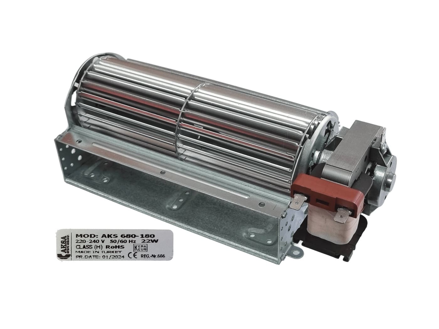 VNT607 - Ventilator tangjencial 18cm djathtas AKS680-180