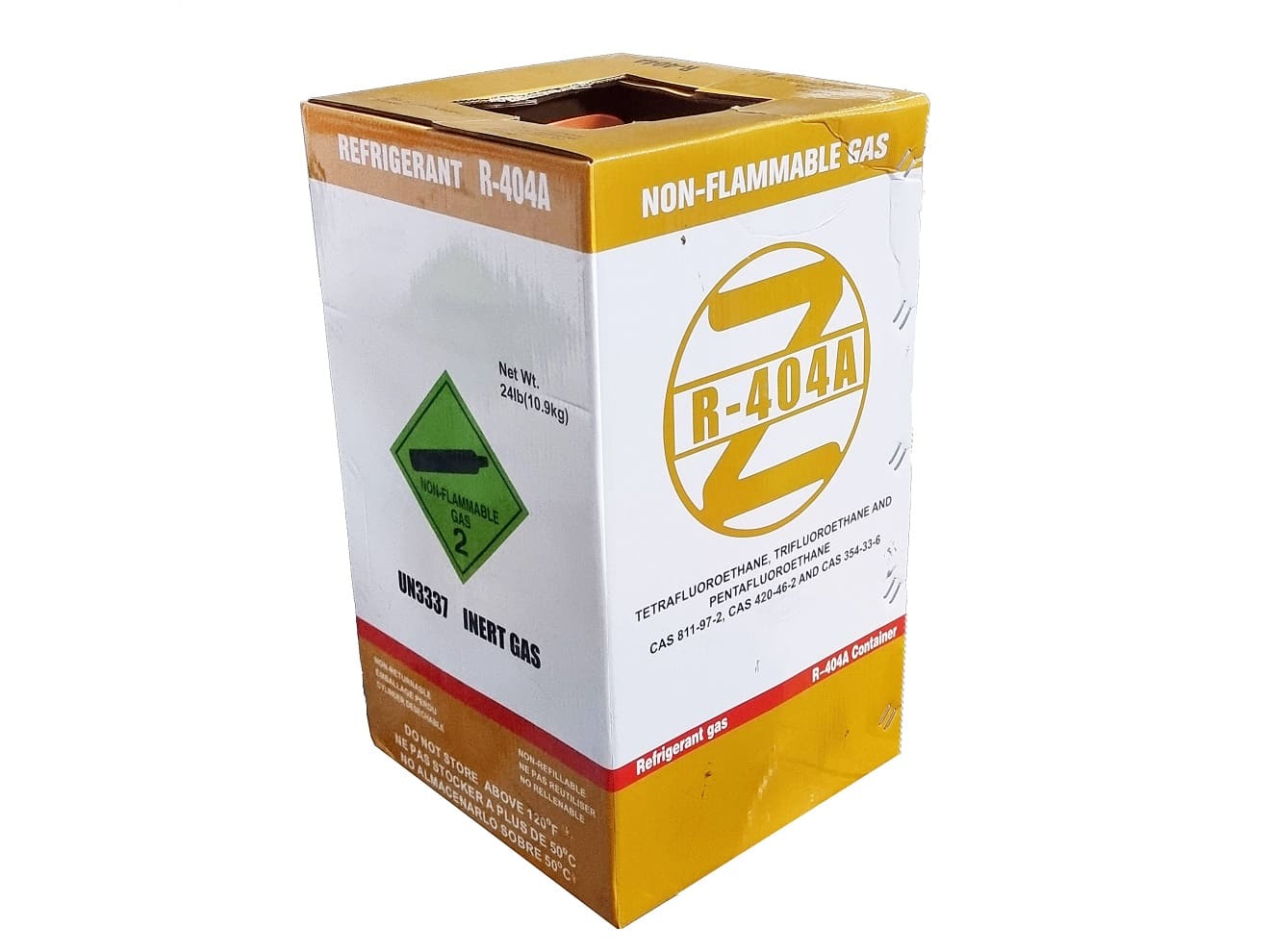 GAZ265 - Bombul gazi e madhe R404a (10.9kg) zhakline