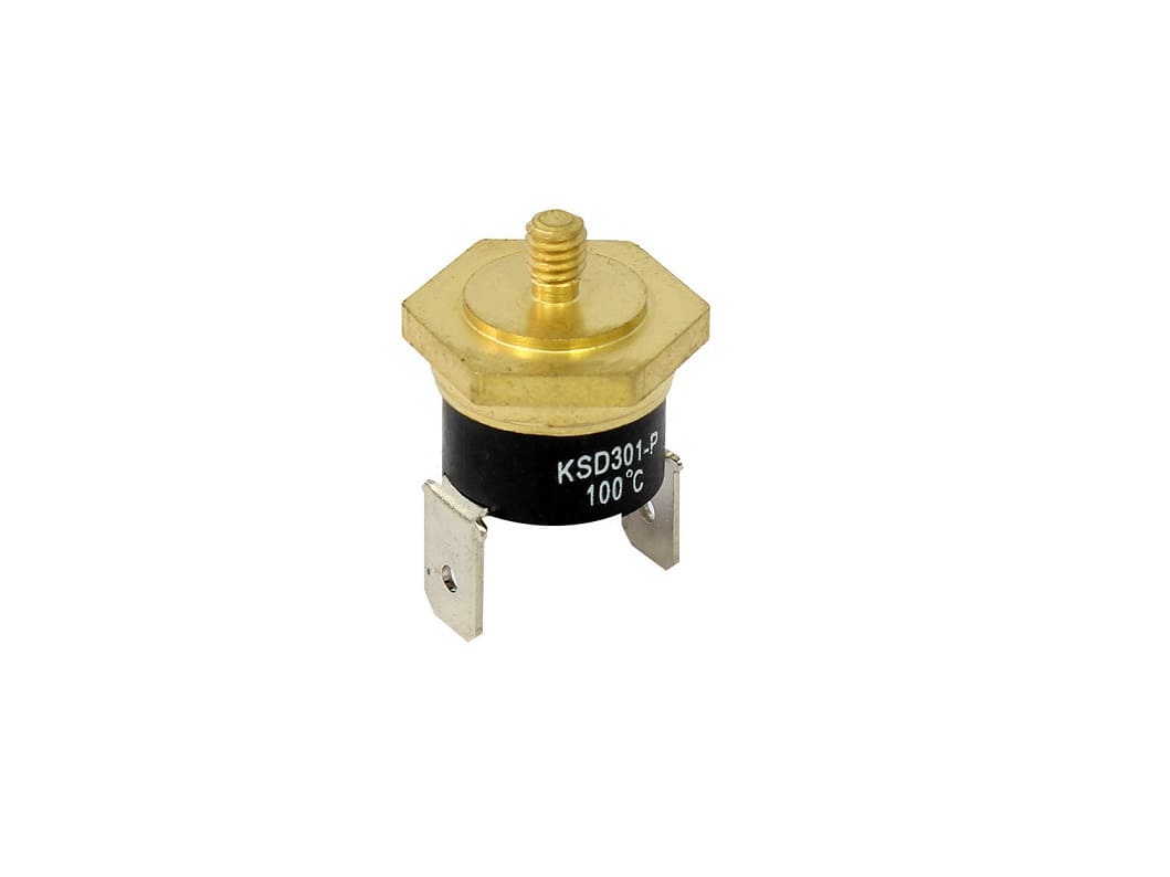 KSD201 - Termik bimetalik filetim 100° nc