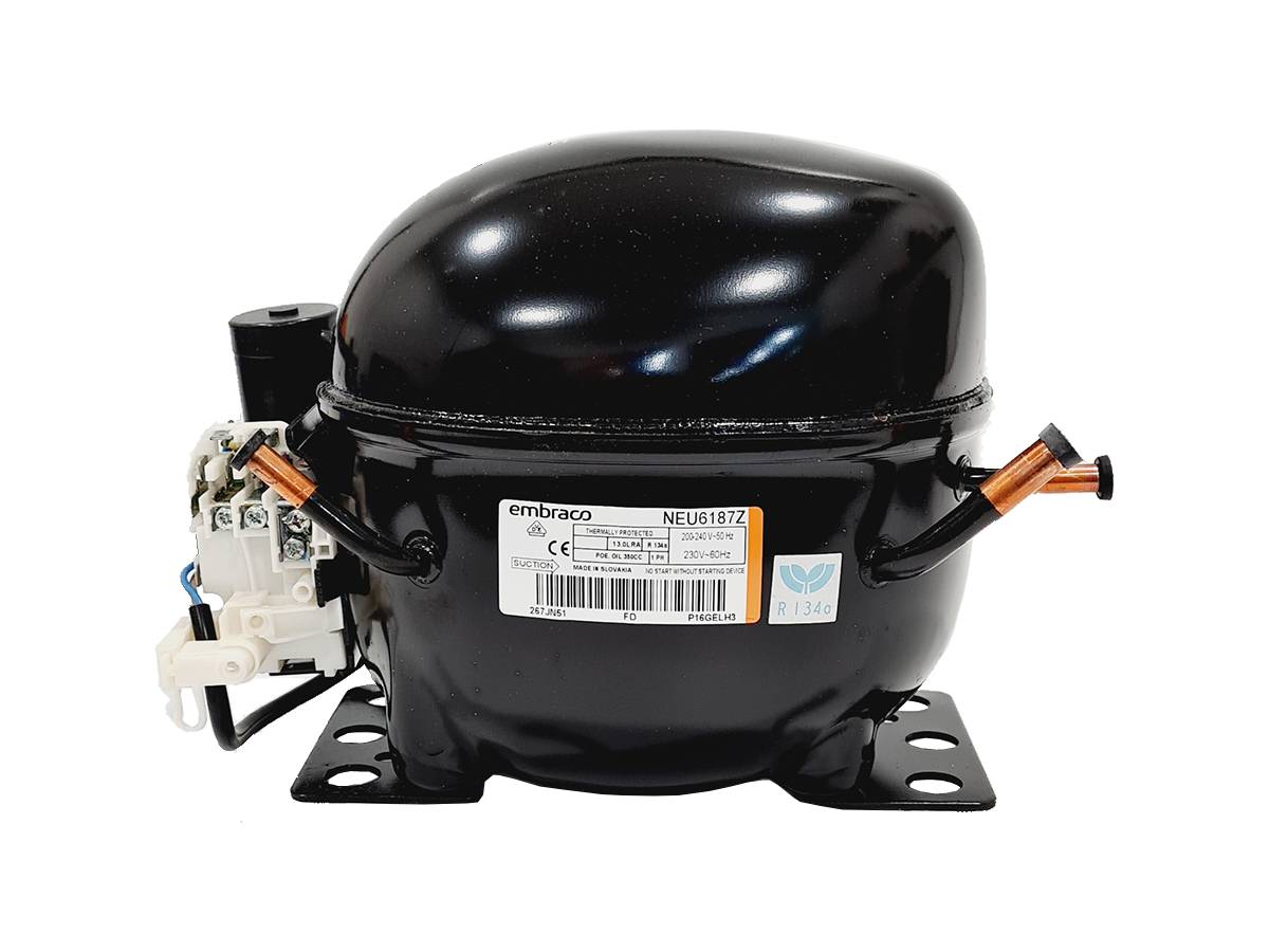 MFI04EB - Kompresor R134a HBP 10cm³ EMBRACO NEU6187Z/NEK6187Z 1/3hp 787w