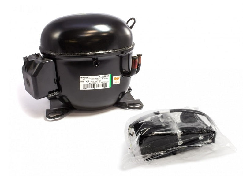 MFI51EB - Kompresor R404 HBP 17.39cm³ EMBRACO NT6222GK 1hp 2.499w