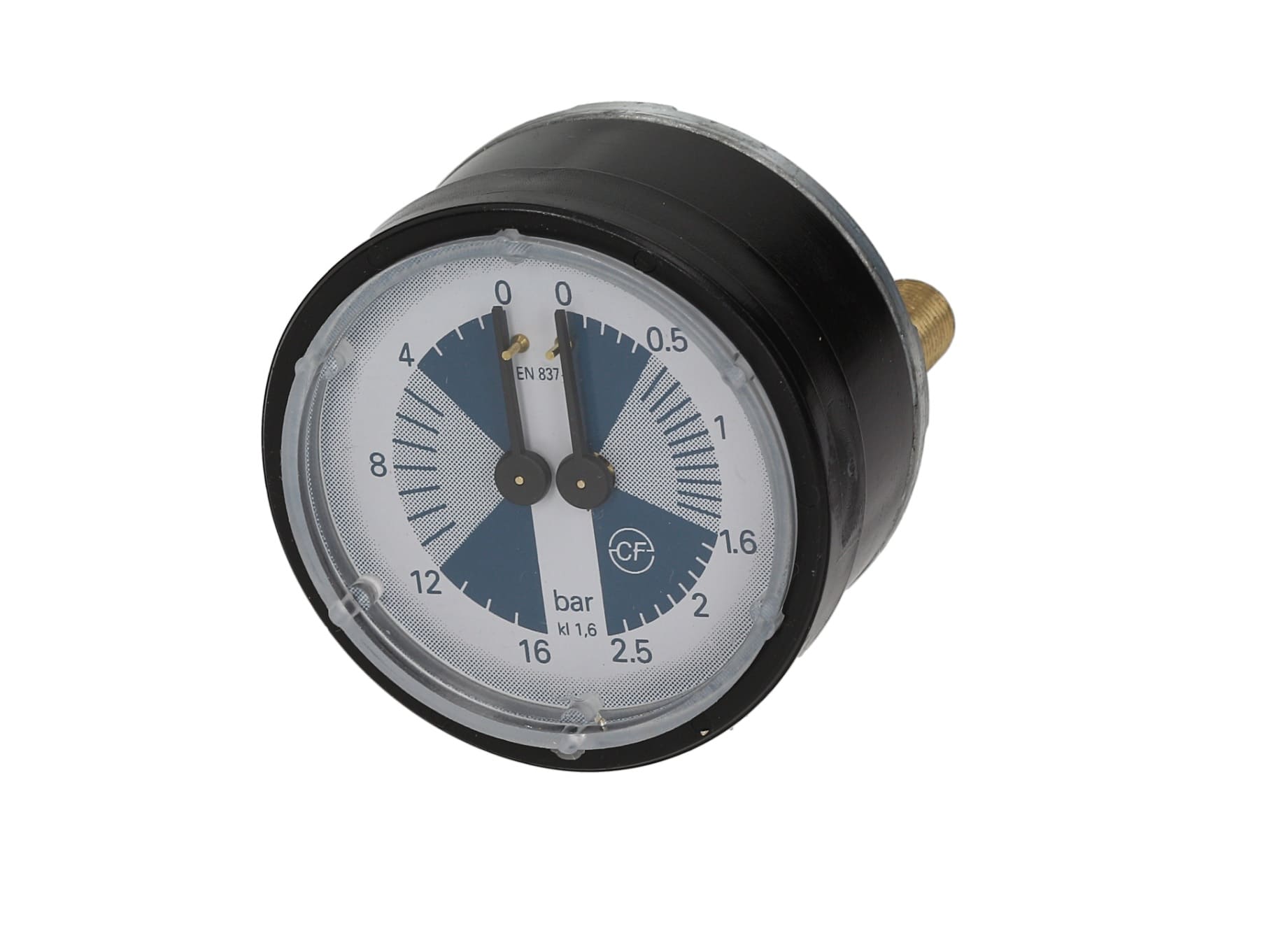 MNM3703 - Manometer kaldaj/pompe cimbali ø1/8 korniza 62mm
