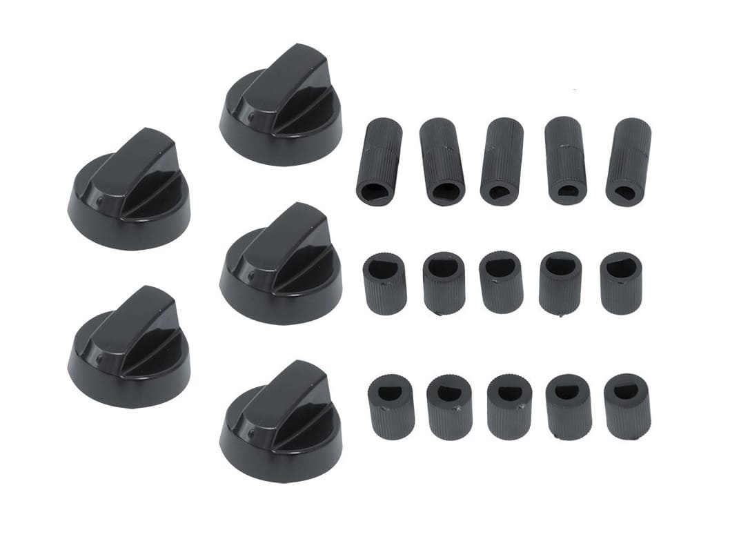 MNP320 - Kit 5 cope manopola sobe+bosht ø42mm (zezë)