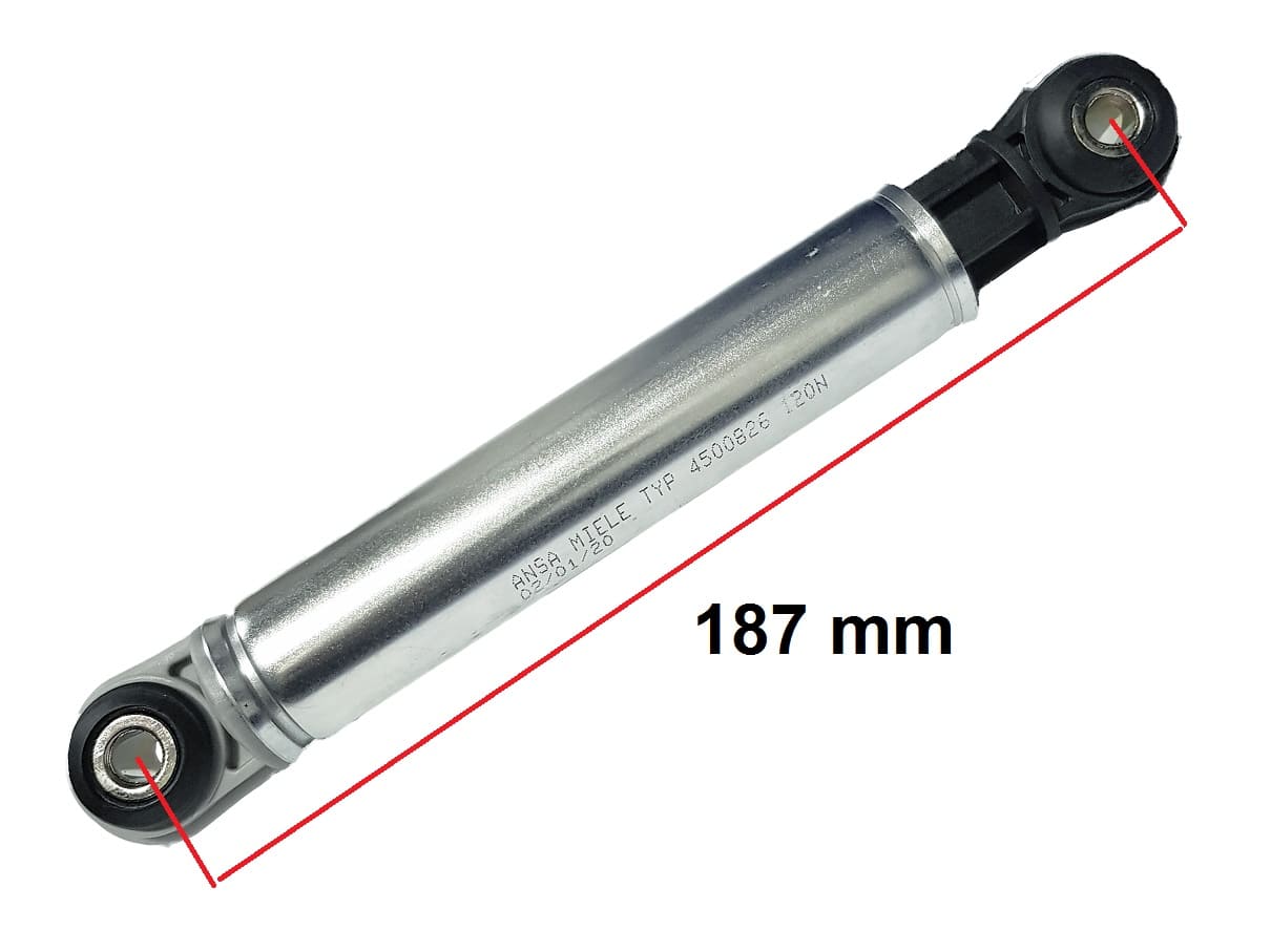 AMR1501 - Amortizator metalik 187mm ø8 120n (ansa) miele 4500826