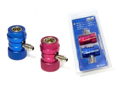 RBN613 - Kit 2 cope rubineta (quick coupler) Value VHF-SA kuq+blu