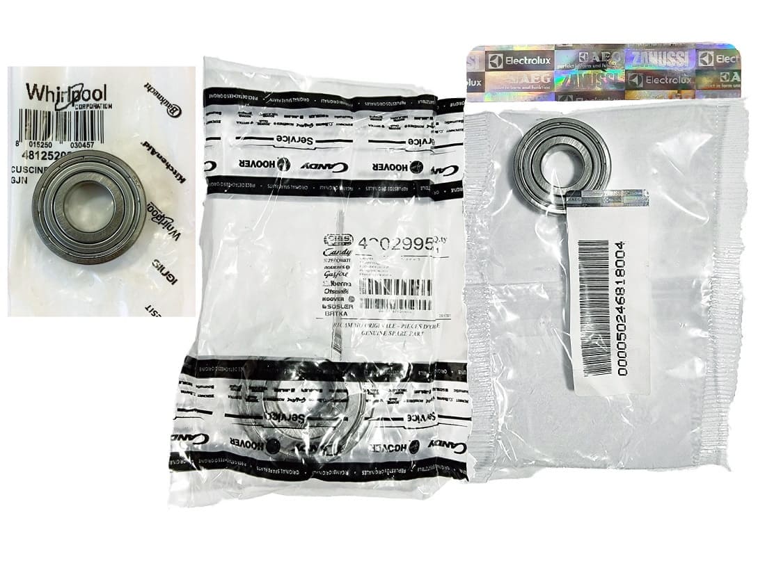 BRG328 - Kushinet 6306-ZZ Whirlpool-Zanussi-Candy (30X72X19)