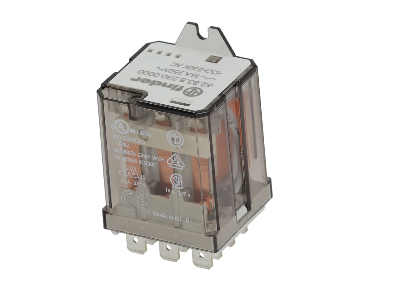 RLE103 - Rele fuqie 3K 230v 16a (Finder 62.83.8.230.0000)