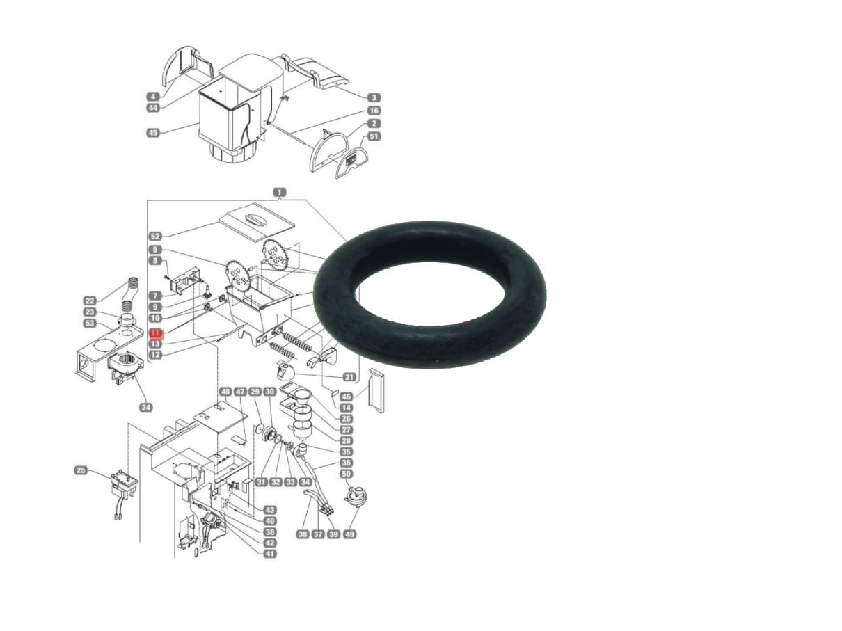RNG3704 - O-Ring ø2.62x09.19mm OR111/3037 (kundravalv)