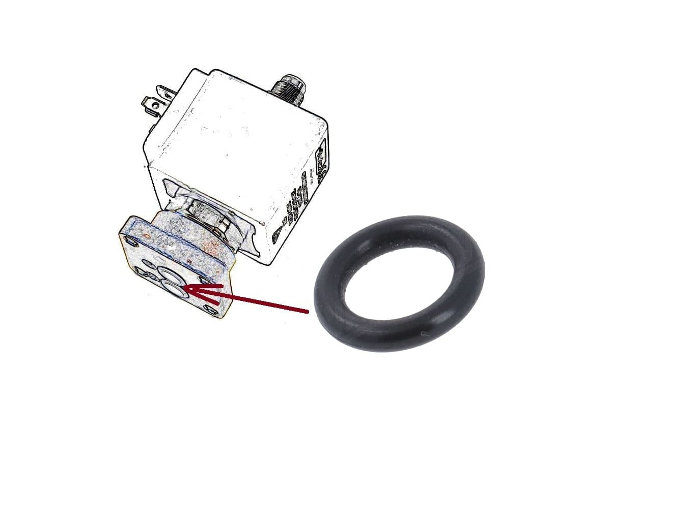 RNG4201 - O-Ring ø1.78x06.07mm OR105/2025 (elektrovalv.)