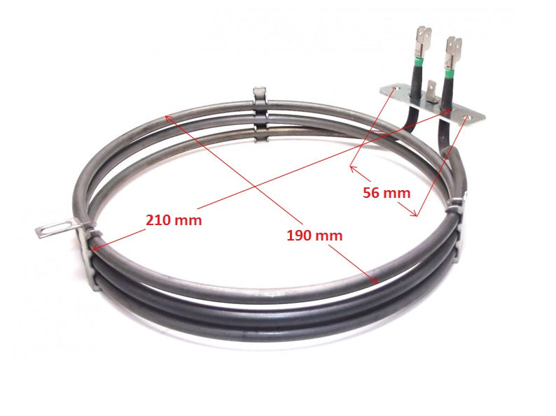 RZS0501 - Rezistence sobe 3 spirale shkurter 5.6cm